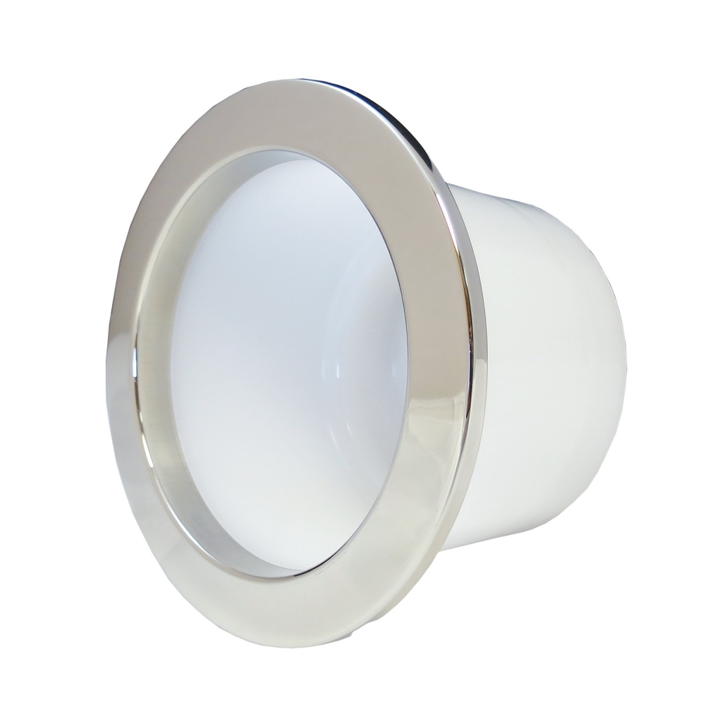LED Lit Stainless Steel Rim Drink Holder image 1