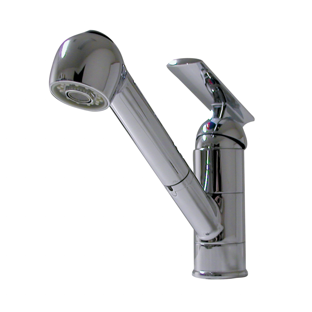 Lever Pull-Out Kitchen Faucet image 1