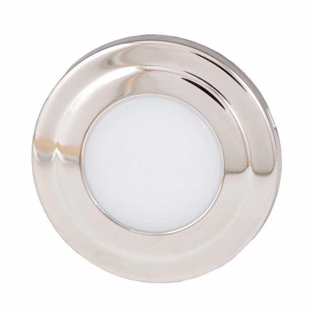 Round Courtesy Light_Stainless Steel