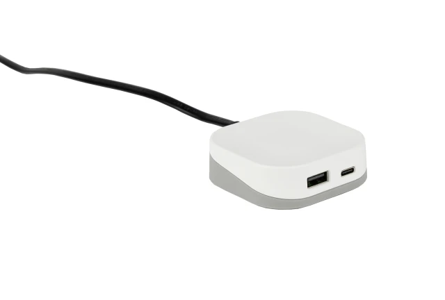 Vi USB Charger_White-Gray_Feature